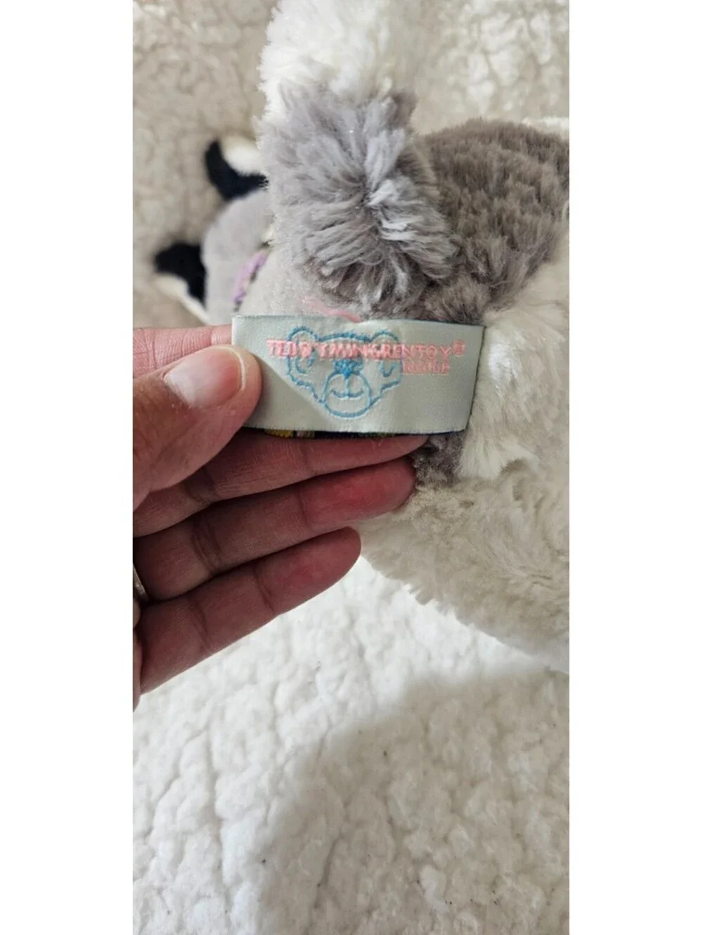 Ming Ren Husky Dog Plush Toy Bean Bag Stuffed Animal 5